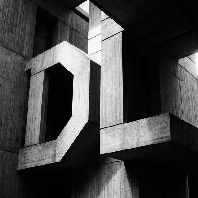Brutalist DL Monogram